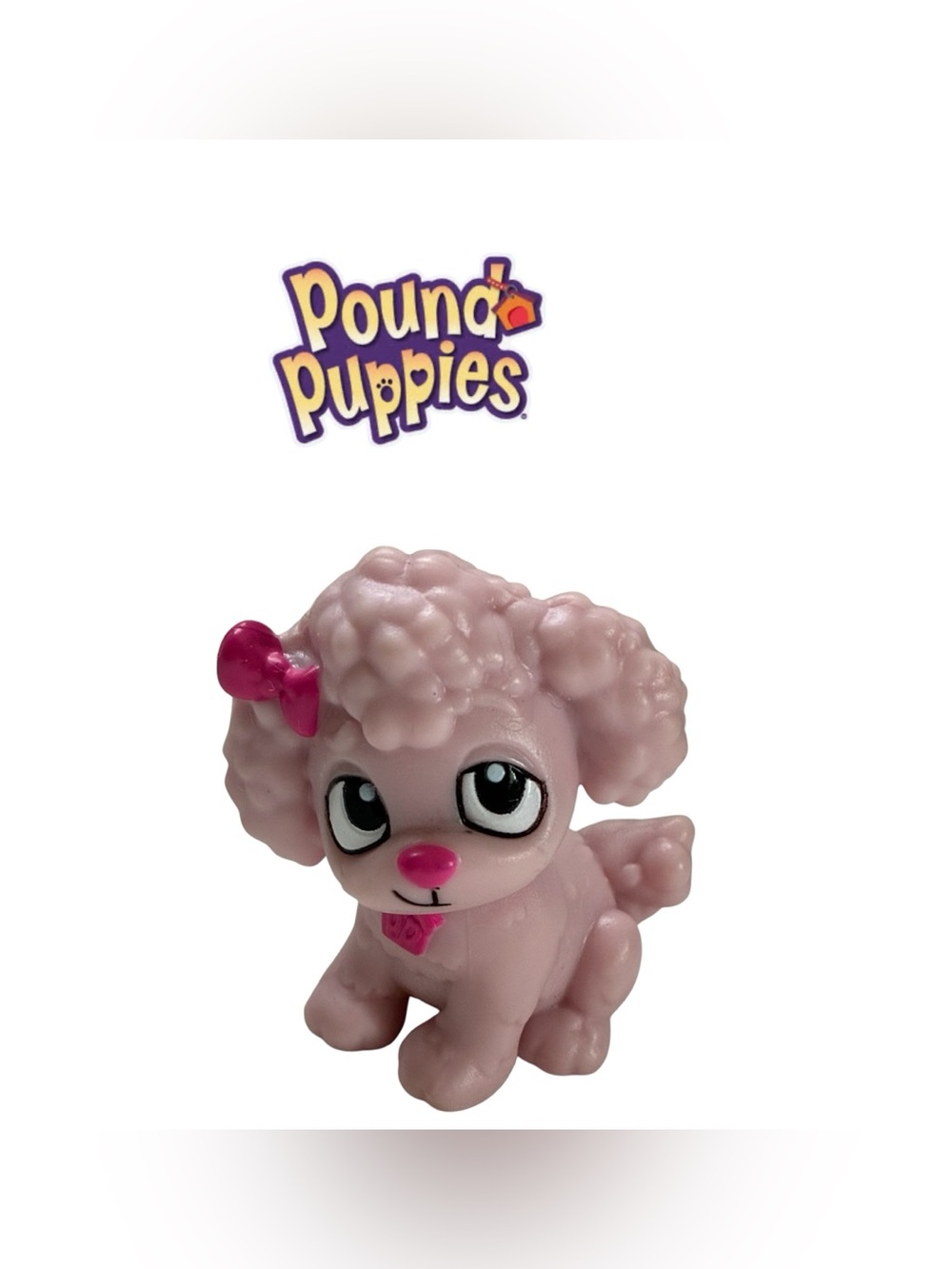 HASBRO POUND PUPPIES PINK POODLE TIME TO GO PUP